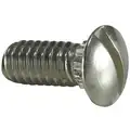 Garage Door Fasteners, Track Bolts, Stainless Steel, Mill Finish Stainless Steel