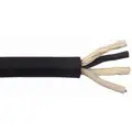 25 ft. Portable Cord; Conductors: 2, Wire Size: 16 AWG, Jacket Type: SOOW, Jacket Color: Black