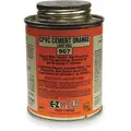Orange Solvent Cement, Size 8, For Use With CPVC Pipe And Fittings