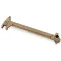 High Strength Nickel Aluminum Bronze Drum Bung Wrench, Fits 21 Different Bungs