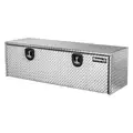 Buyers Products 1705110 Single/Drop Door Lid, Aluminum Underbody Truck Box; 18 in. D x 18 in. H x 48 in. W, Silver