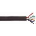 100 ft. Portable Cord; Conductors: 6, Wire Size: 18 AWG, Jacket Type: SOOW, Jacket Color: Black