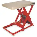 Stationary Electric Lift Scissor Lift Table, 1500 lb. Load Capacity, Lifting Height Max. 41-1/4