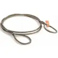 Dayton Wire Rope Sling: 1/2 in Rope Dia, 6 ft Sling Lg, 5,000 lb Vertical Hitch Capacity