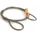 Dayton Wire Rope Sling: 3/8 in Rope Dia, 8 ft Sling Lg, 2,800 lb Vertical Hitch Capacity