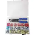 Power First Wire Terminal Kit, Terminal Type: Nylon Insulated, Number of Pieces: 270, Number of Sizes: 3