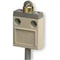 Omron Plunger, Roller General Purpose Limit Switch; Location: Top, Contact Form: SPDT, Top Movement