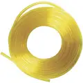 Tubing: PVC, Yellow, 1/4 in Inside Dia, 3/8 in Outside Dia, 100 ft Overall Lg, Self-Extinguishing