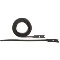 Panduit Hook-and-Loop Cable Tie, Wrap Design, 40 lb. Tensile Strength, 0.50" Width, 8.0" Length