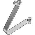 Double End Snap Button, C-1050 Steel, Style : D 0.370" Head Height