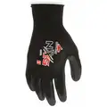 Mcr Safety Coated Gloves, XL, Palm, Polyurethane Glove Coating Material, 3 ANSI/ISEA Abrasion Level, 1 PR