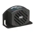 Velvac Back up Alarm, 97 dB, 12 to 24V DC Voltage, 300mA Current Drawn, Black