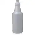 3M Spray Bottle: 32 oz. Container Capacity, Clear, 28/400 Closure Size, No Imprinting