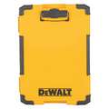 Dewalt Clipboard: 2 1/2 in Overall Wd, 16 1/8 in Overall Lg, 11 1/4 in Overall Dp, Plastic