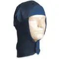 Winter Liner, Universal, Button Adjustment Type, Blue, Covers Head, Ears, Neck, Over The Head