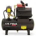 Portable Air Compressor: Oil Free, 2 gal Tank, Hot Dog, 0.5 hp, 125 psi Max Op Pressure