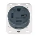 Receptacle,Single,60A,15-60R,
