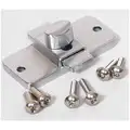 Slide Latch for Polymer Partition, 2-1/2"H x 3-1/4"W x 1-1/2" Thickness