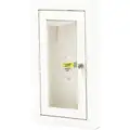 Fire Extinguisher Cabinet, 20 3/4" Height, 11 3/4" Width, 4" Depth, 5 lb Capacity