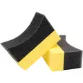Eagle 1 Tire Swipe: Pack, Black/Yellow, Foam Pad, 2 PK