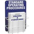 Operation Procedures Center, English, Blue, Includes Mounting Hardware and Rugged Binder