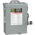 Square D Safety Switch, Fusible, General, 240V AC Voltage, Three Phase, 7-1/2 hp @ 240 V AC HP