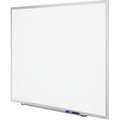 Gloss-Finish Melamine Dry Erase Board, Wall Mounted, 18"H x 24"W, White