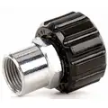 Quick-Connect Coupler: 3/8 in (F)NPT, 22 mm x 1.5 (F) Quick Connect