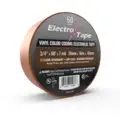 Brown Electrical Tape, 3/4" x 60 ft., 7.5 mil