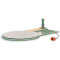Manual Stretch Wrap Turntable, Roll Width: 12" to 18", Load Capacity: 4000 lb., Low Profile, 12 rpm