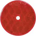 Peterson B476R 3-3/16 in. Round Reflector; Red