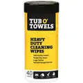 Fedpro 40 Towel Canister Tub O'Towels Heavy Duty Wipes 40 Can.