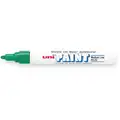 Uni-Paint Permanent Paint Marker, Paint-Based, Greens Color Family, Medium Tip, 12 PK