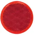 Peterson B475R 3-3/16 in. Round Reflector; Red