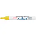 Uni-Paint Permanent Paint Marker, Paint-Based, Yellows Color Family, Medium Tip, 12 PK