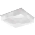 Hubbell Lighting 14" x 14" x 3-3/8" Acrylic Replacement Lens Kit, Clear