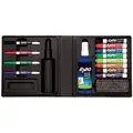 Expo Chisel/Fine-Tip Dry Erase Marker Set, Black, Blue, Green, Red, Brown, Orange, Purple, Yellow, 1 EA