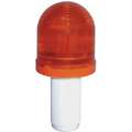 Cortina LED Cone Light, Red, 2" Length, 2" Width, 4" Height, 1 lb. Weight, Polycarbonate