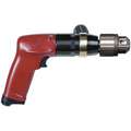Chicago Pneumatic 1.0 HP Industrial Duty Keyed Air Drill, Pistol Style, 1/2" Chuck Size