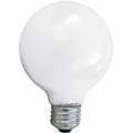 GE Lighting 40 Watts Incandescent Lamp, G25, Medium Screw (E26), 370 Lumens, 2500K Bulb Color Temp., 1 EA