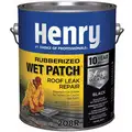 Henry Roof Leak Repair: Asphalt, Black, 0.9 gal Container Size, Wet Patch