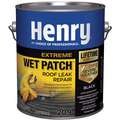 Henry Roof Leak Repair: Asphalt, Black, 0.9 gal Container Size, Extreme Wet Patch
