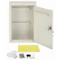 Key Control Cabinet: Cabinet with Cam Lock, 30 Key Capacity (Units)