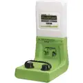Eye Wash Station, 1.0 gal. Tank Capacity, Activates By Gravity Feed, Wall Mounting