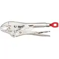 Curved Jaw Locking Pliers, Jaw Capacity: 1-1/2", Jaw Length: 1-3/32", Jaw Thickness: 29/64"