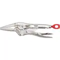 Long Nose Locking Pliers, Jaw Capacity: 2", Jaw Length: 1-39/64", Jaw Thickness: 29/64"