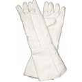Heat Resistant Gloves, Zetex Highly Texturized Fiberglass, 1000&deg;F Max. Temp., One Size Fits Most, P