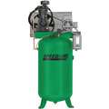 1 Phase - Electrical Vertical Tank Mounted 5.00HP - Air Compressor Stationary Air Compressor, 80 gal