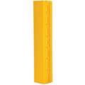 Vinyl Column Protector for 8", Round or Square Column, Yellow