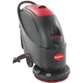 Dayton Floor Scrubber, Walk-Behind, 160 RPM Brush Speed, Disc Deck Style, 0.6 hp, 17" Cleaning Path